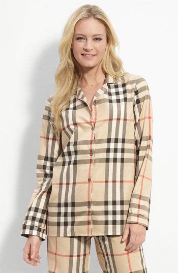 burberry plaid pajamas